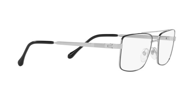 Eyeglasses Sferoflex SF 2296 (526) color argento shape square lenses lente demo