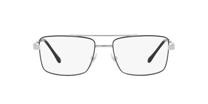 Eyeglasses Sferoflex SF 2296 (526) color argento shape square lenses lente demo