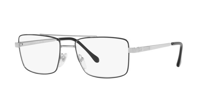 Eyeglasses Sferoflex SF 2296 (526) color argento shape square lenses lente demo