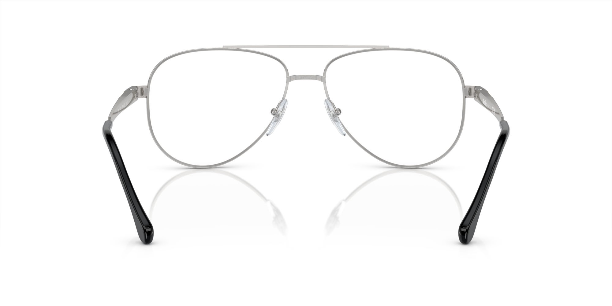 Eyeglasses Sferoflex SF 2297 (131) color argento lucido con oro shape aviator lenses lente demo