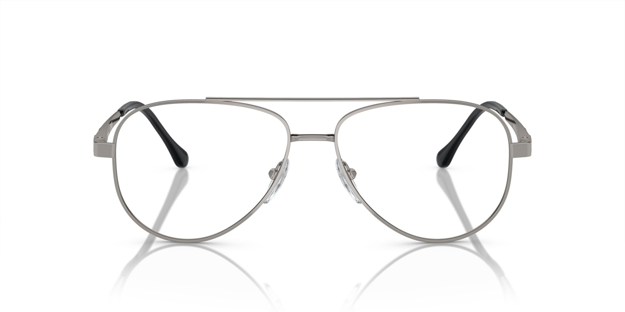 Eyeglasses Sferoflex SF 2297 (268) color gunmetal lucido shape aviator lenses lente demo