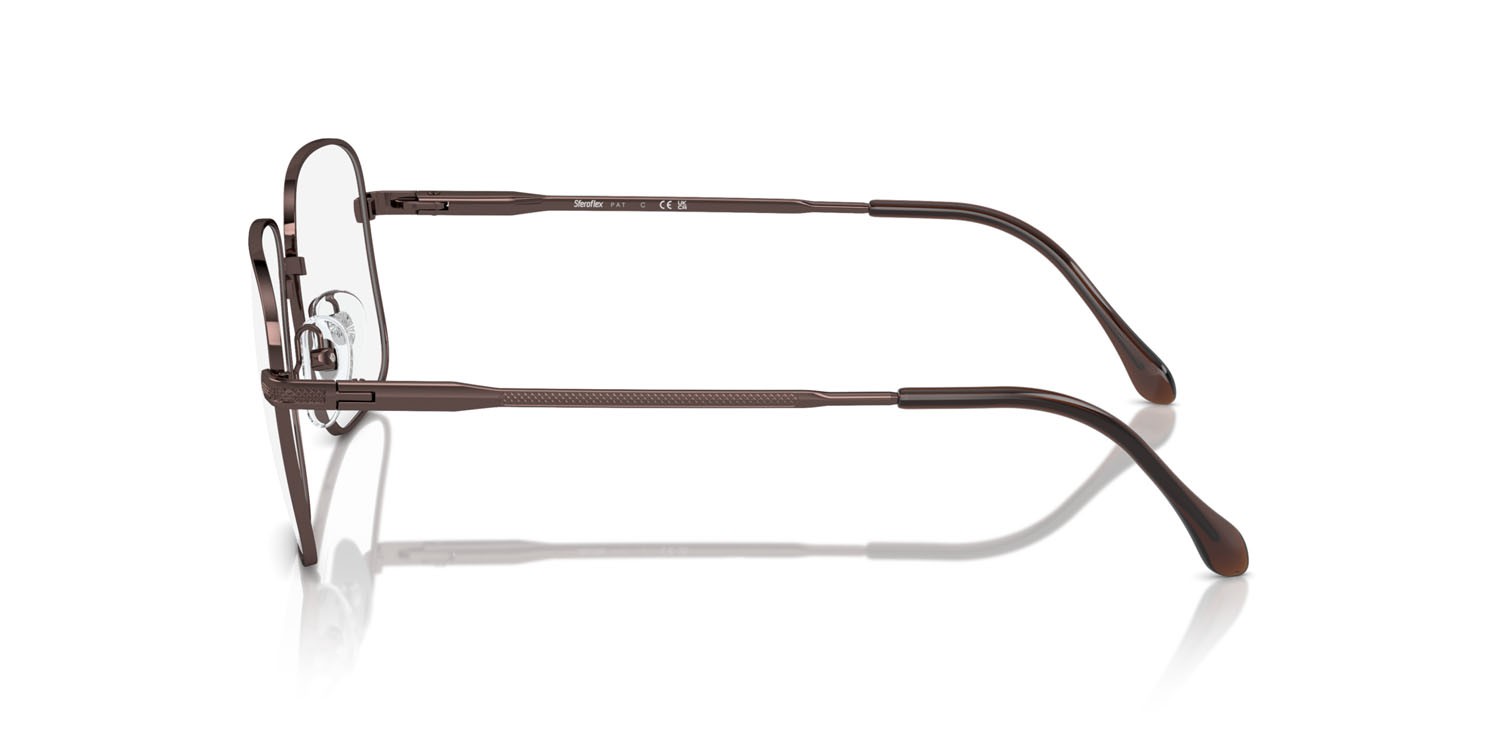 Eyeglasses Sferoflex SF 2298 (441) color nero brillante/cacao shape square lenses lente demo