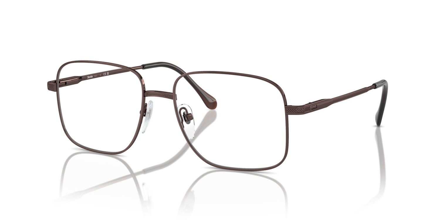 Eyeglasses Sferoflex SF 2298 (441) color nero brillante/cacao shape square lenses lente demo