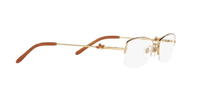 Eyeglasses Sferoflex SF 2553 (108) color gold shape square lenses demo lens