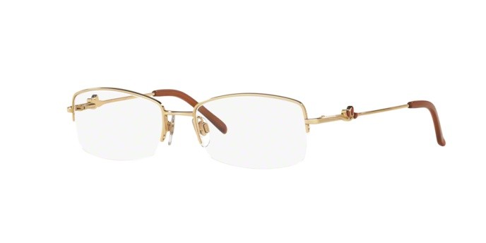 Eyeglasses Sferoflex SF 2553 (108) color gold shape square lenses demo lens