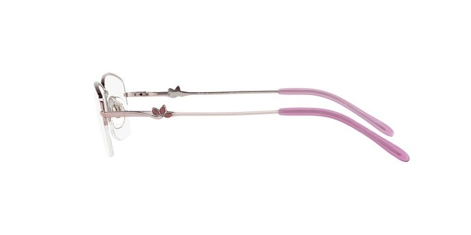 Eyeglasses Sferoflex SF 2553 (299) color light pink shape square lenses demo lens