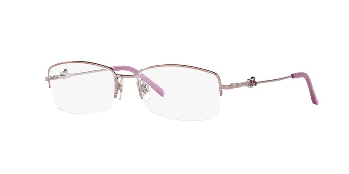 Eyeglasses Sferoflex SF 2553 (299) color light pink shape square lenses demo lens