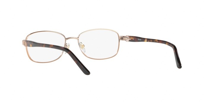 Eyeglasses Sferoflex SF 2570 (488) color shiny copper shape rectangle lenses demo lens