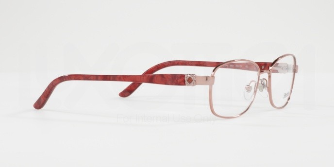 Eyeglasses Sferoflex SF 2570 (489) color shiny pink shape rectangle lenses demo lens