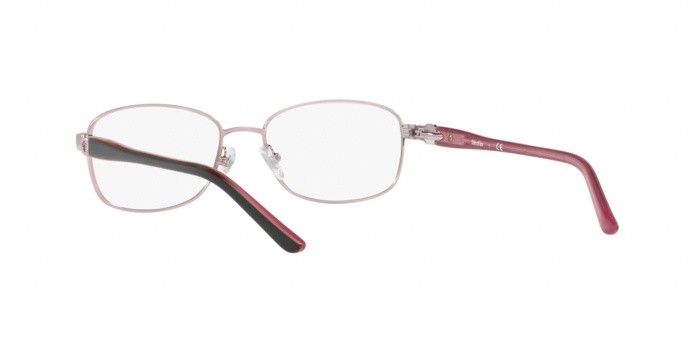 Eyeglasses Sferoflex SF 2570 (490) color shiny pink shape rectangle lenses demo lens