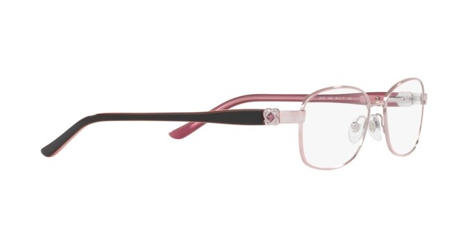 Eyeglasses Sferoflex SF 2570 (490) color shiny pink shape rectangle lenses demo lens