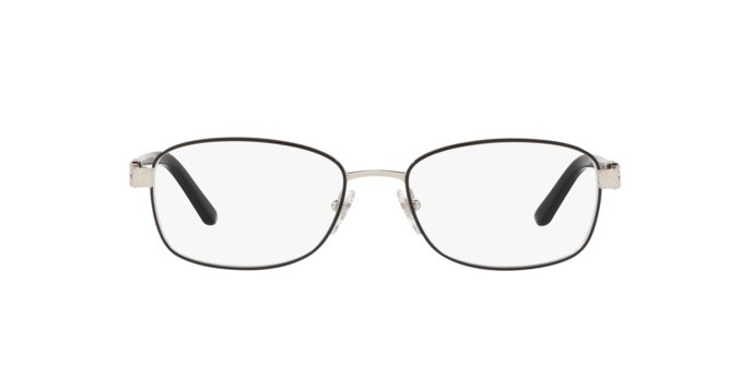 Eyeglasses Sferoflex SF 2570 (526) color silver/black shape rectangle lenses demo lens