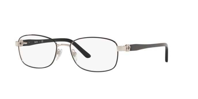 Eyeglasses Sferoflex SF 2570 (526) color silver/black shape rectangle lenses demo lens