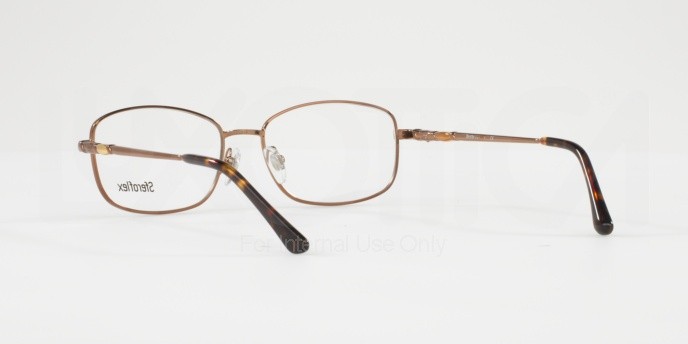 Eyeglasses Sferoflex SF 2573 (472) color dark brown shape square lenses demo lens