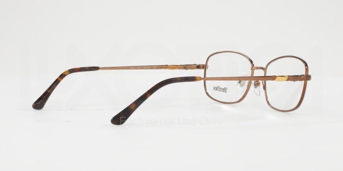Eyeglasses Sferoflex SF 2573 (472) color dark brown shape square lenses demo lens