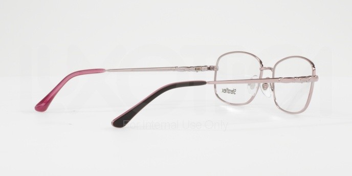 Eyeglasses Sferoflex SF 2573 (490) color shiny pink shape square lenses demo lens