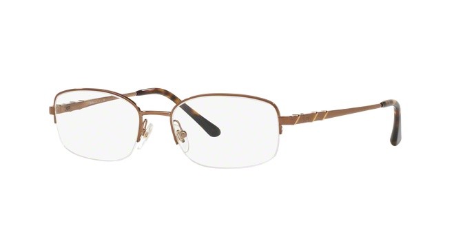 Eyeglasses Sferoflex SF 2579 (472) color brown shape oval lenses demo lens