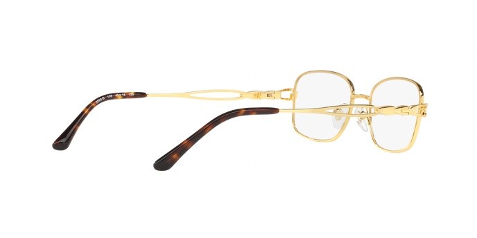 Eyeglasses Sferoflex SF 2580B (108) color gold shape square lenses demo lens