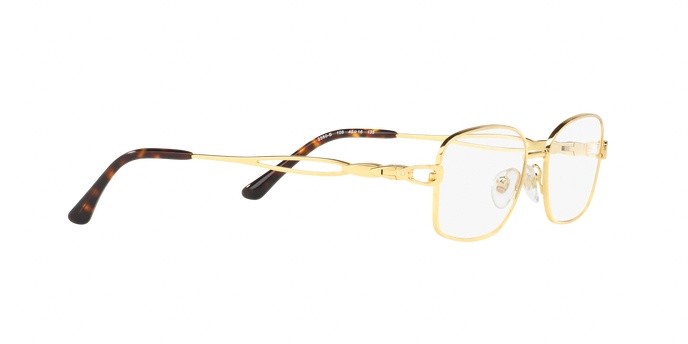 Eyeglasses Sferoflex SF 2580B (108) color gold shape square lenses demo lens