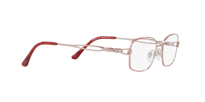 Eyeglasses Sferoflex SF 2580B (489) color shiny pink shape square lenses demo lens