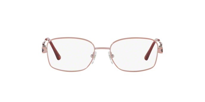 Eyeglasses Sferoflex SF 2580B (489) color shiny pink shape square lenses demo lens