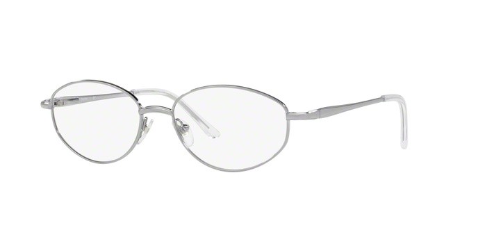 Eyeglasses Sferoflex SF 2588 (377) color soft blue shape oval lenses demo lens