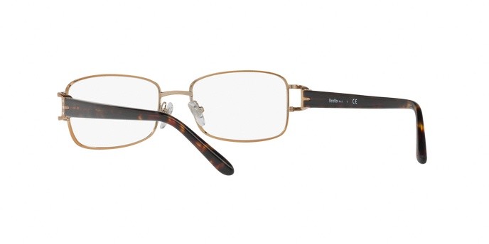 Eyeglasses Sferoflex SF 2597B (267) color light copper shape rectangle lenses demo lens