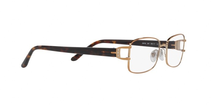 Eyeglasses Sferoflex SF 2597B (267) color light copper shape rectangle lenses demo lens