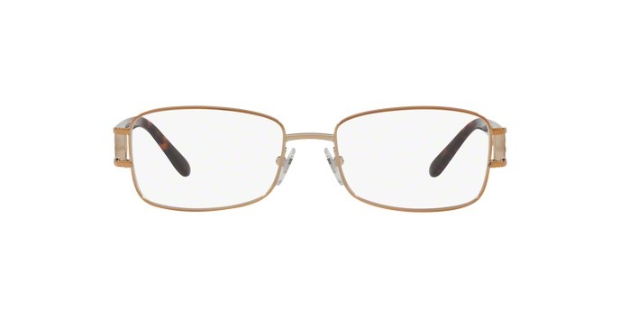 Eyeglasses Sferoflex SF 2597B (267) color light copper shape rectangle lenses demo lens