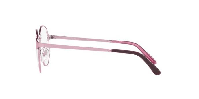 Eyeglasses Sferoflex SF 2601 (490) color shiny light pink shape pantos lenses demo lens