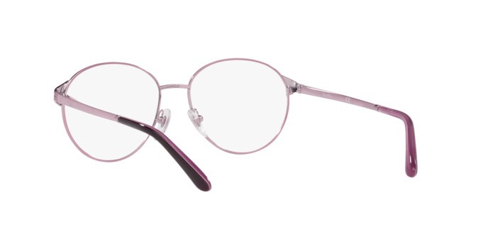 Eyeglasses Sferoflex SF 2601 (490) color shiny light pink shape pantos lenses demo lens