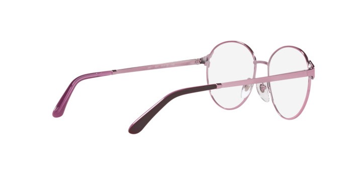 Eyeglasses Sferoflex SF 2601 (490) color shiny light pink shape pantos lenses demo lens