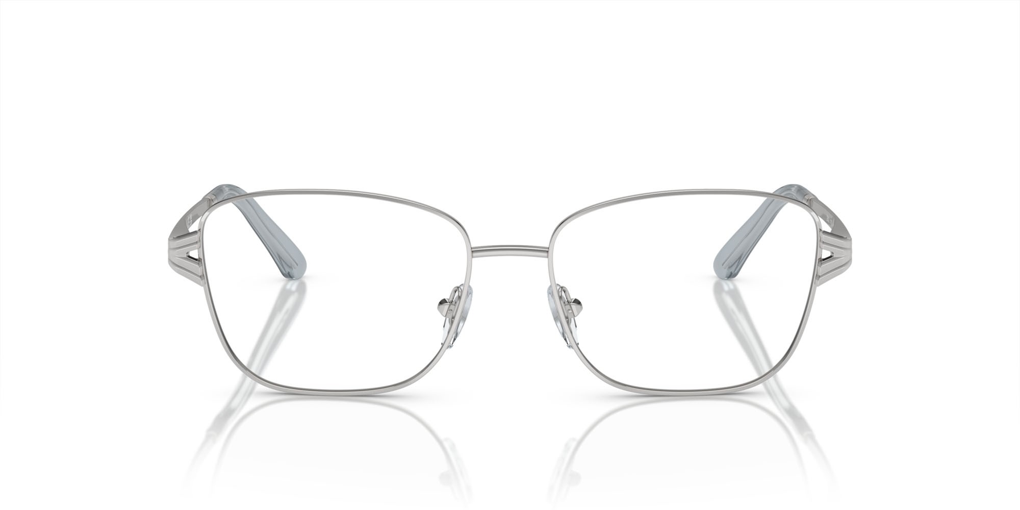 Eyeglasses Sferoflex SF 2602 (103) color argento lucido shape square lenses lente demo