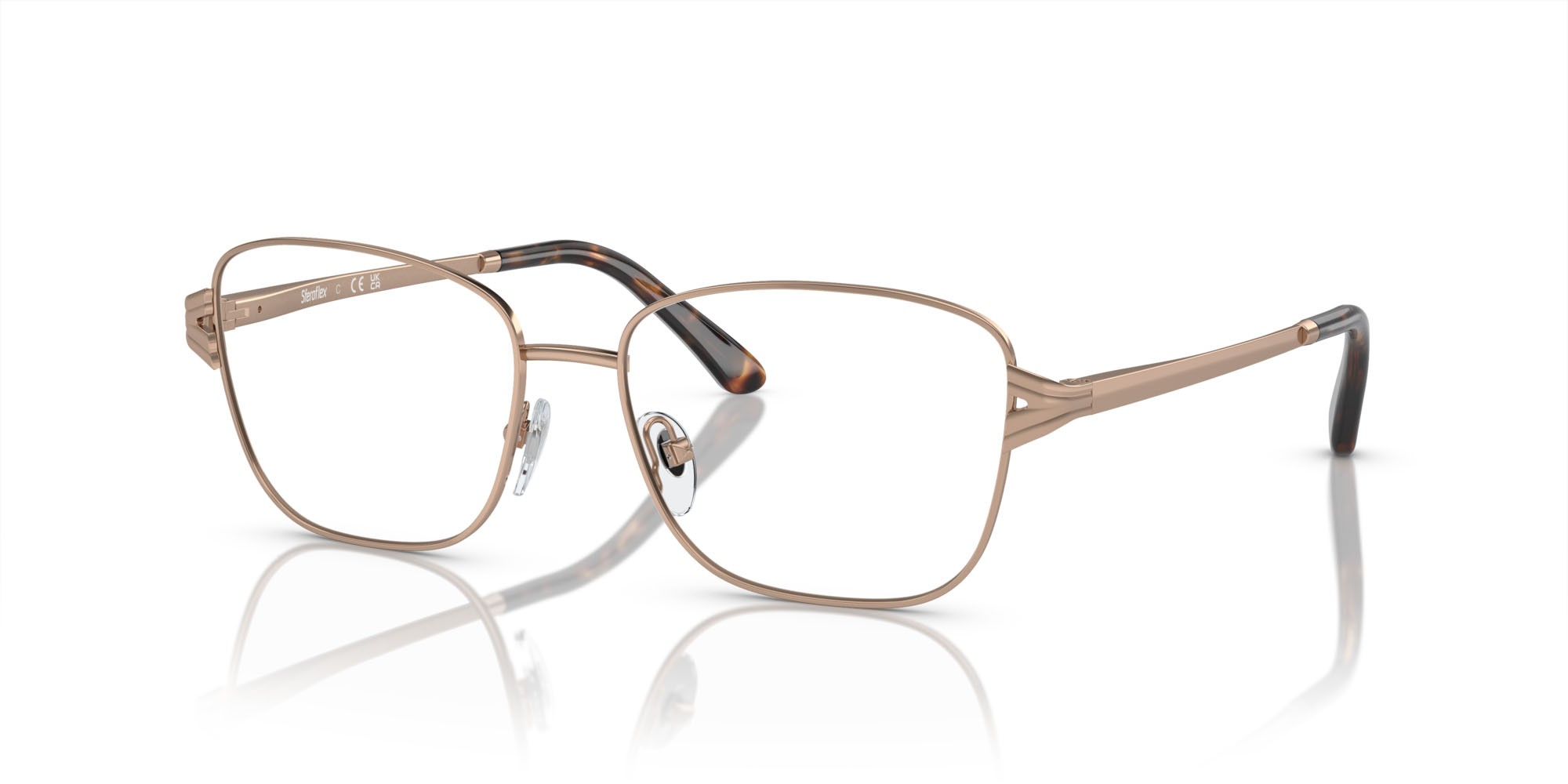 Eyeglasses Sferoflex SF 2602 (488) color rame chiaro lucido shape square lenses lente demo