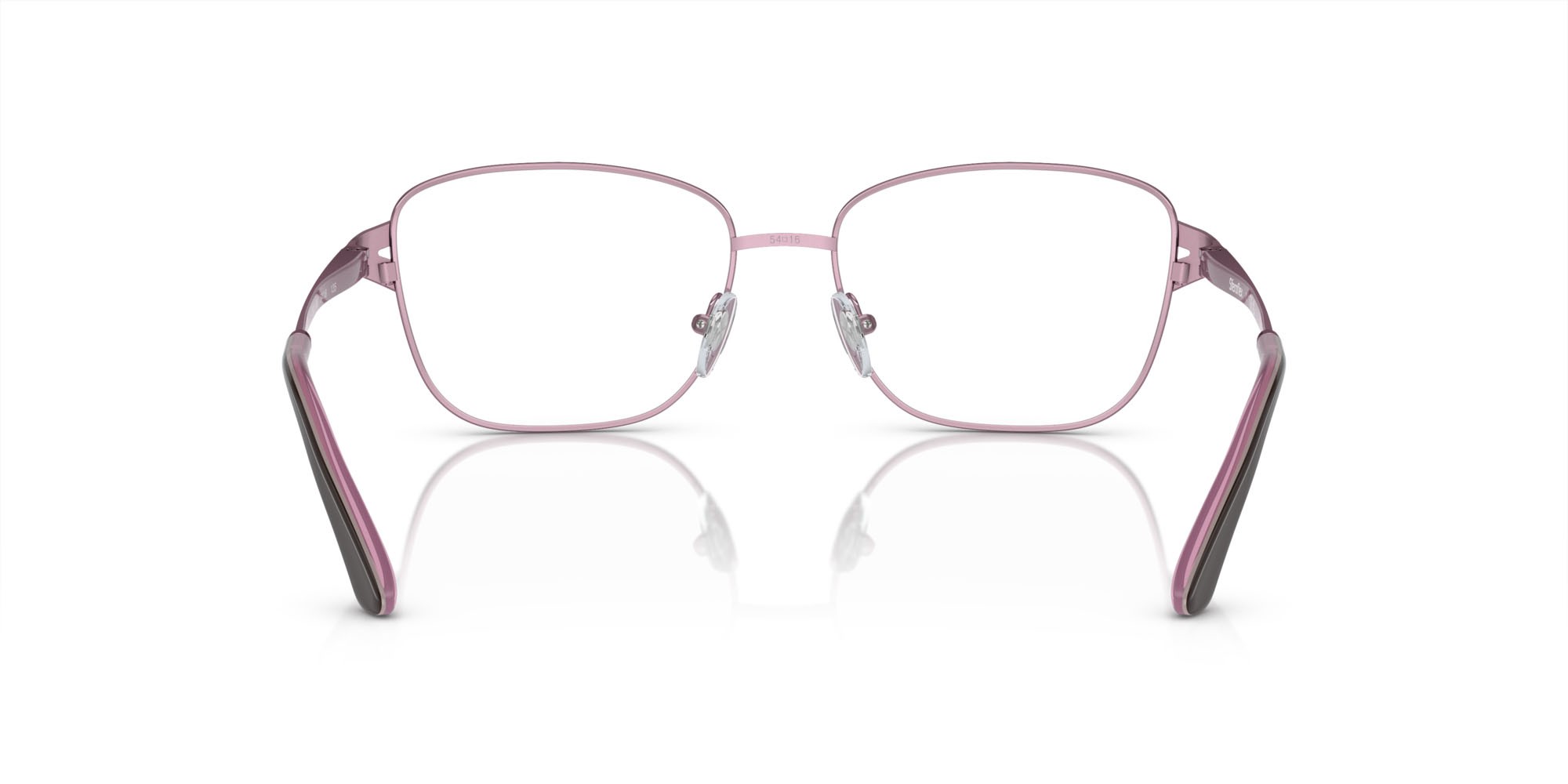 Eyeglasses Sferoflex SF 2602 (490) color rosa chiaro brillante shape square lenses lente demo
