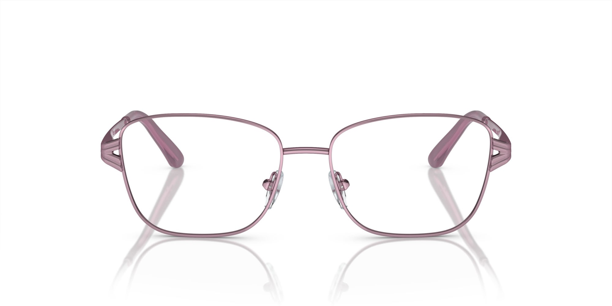Eyeglasses Sferoflex SF 2602 (490) color rosa chiaro brillante shape square lenses lente demo