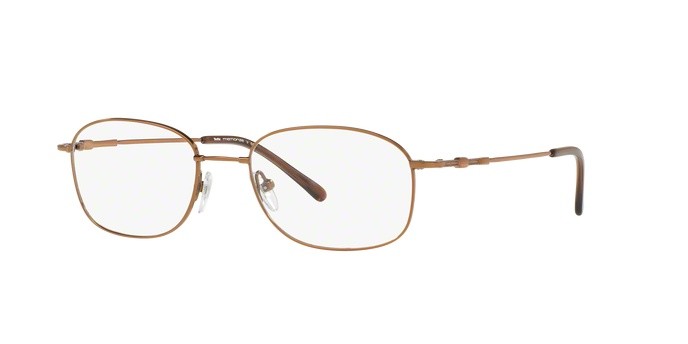 Eyeglasses Sferoflex SF 9002 (3022) color shiny copper shape oval lenses demo lens