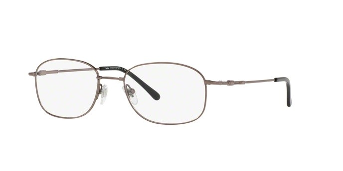 Eyeglasses Sferoflex SF 9002 (3050) color shiny gunmetal shape oval lenses demo lens