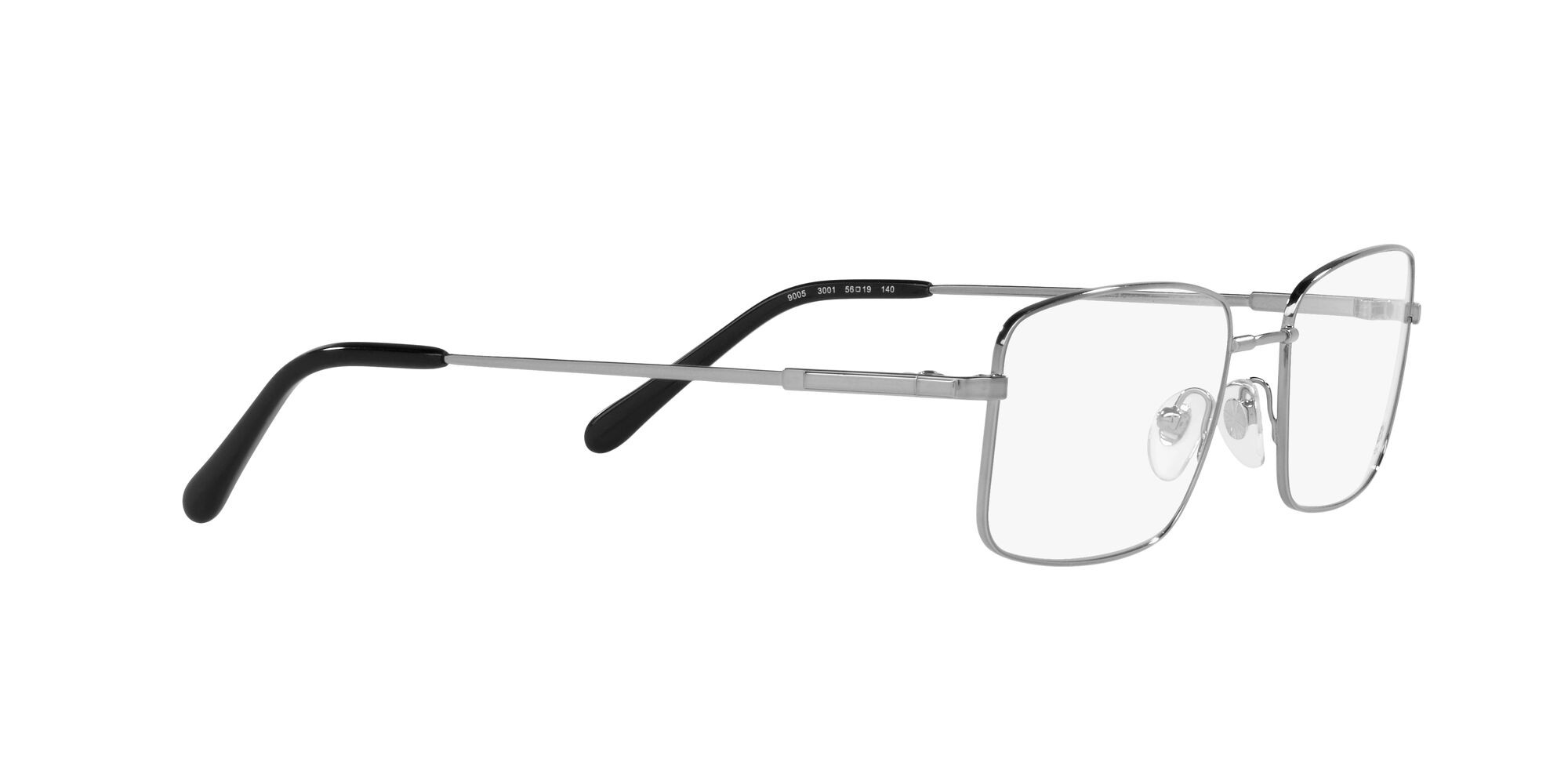 Eyeglasses Sferoflex SF 9005 (3001) color gunmetal lucido shape rectangle lenses lente demo
