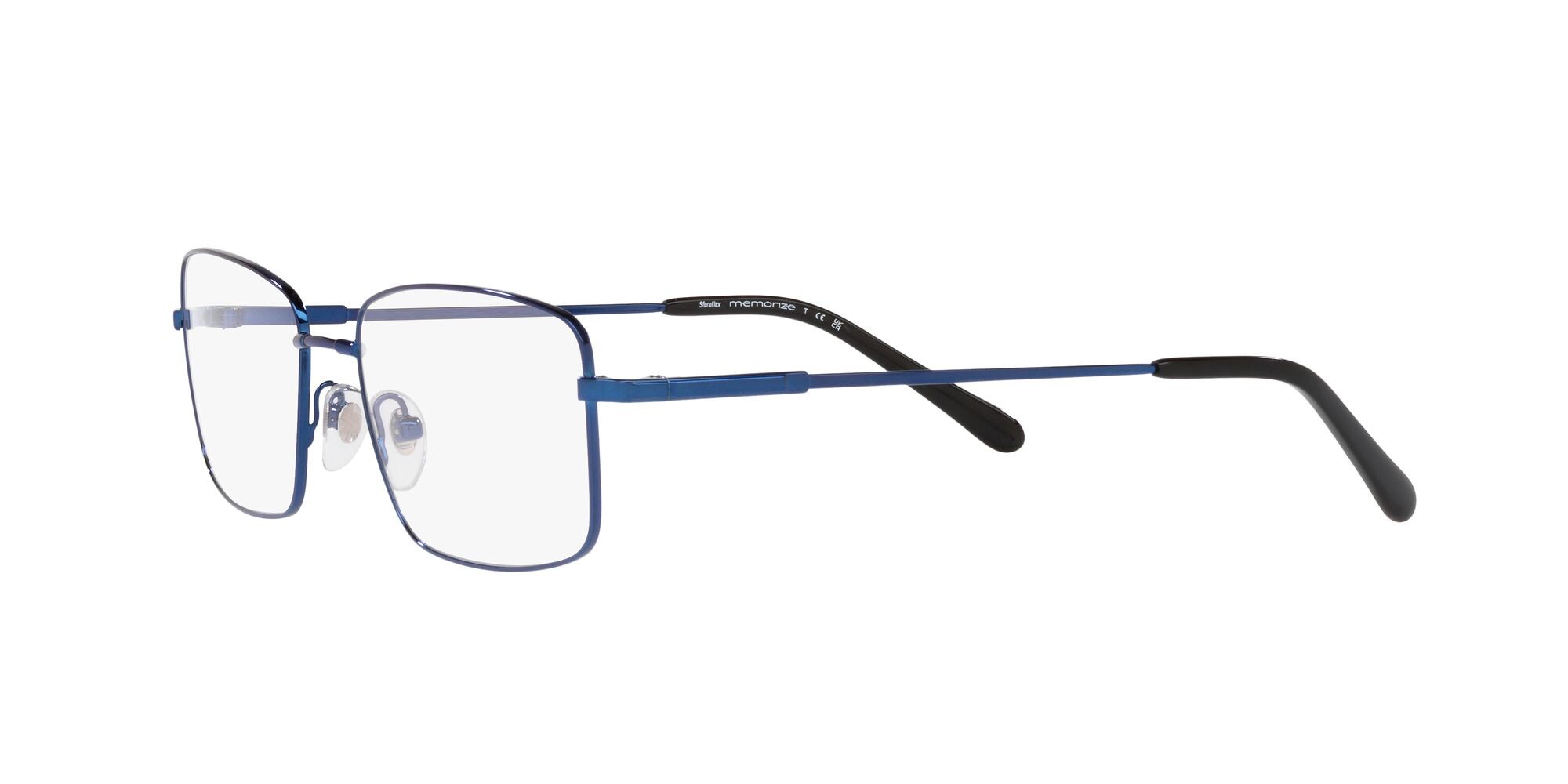 Brillen Sferoflex SF 9005 (3015) farbe blu lucido form rechteckig gläser lente demo
