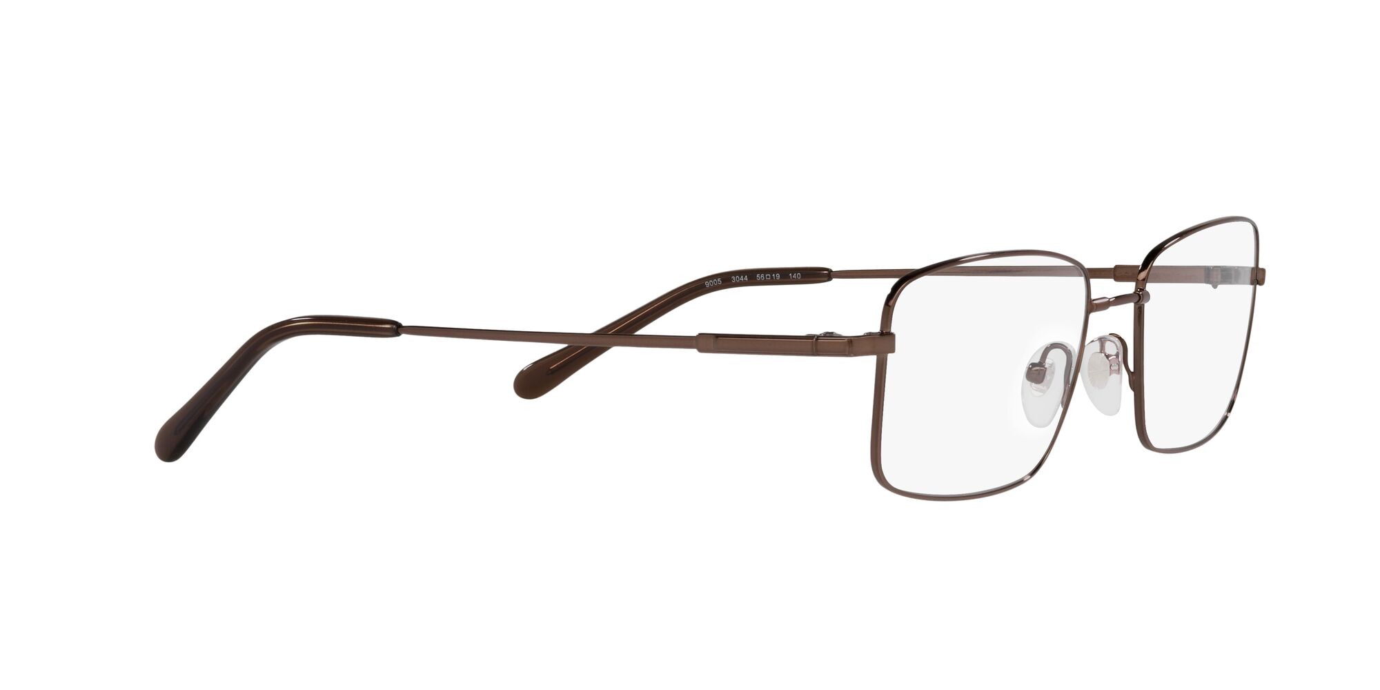 Eyeglasses Sferoflex SF 9005 (3044) color marrone shape rectangle lenses lente demo