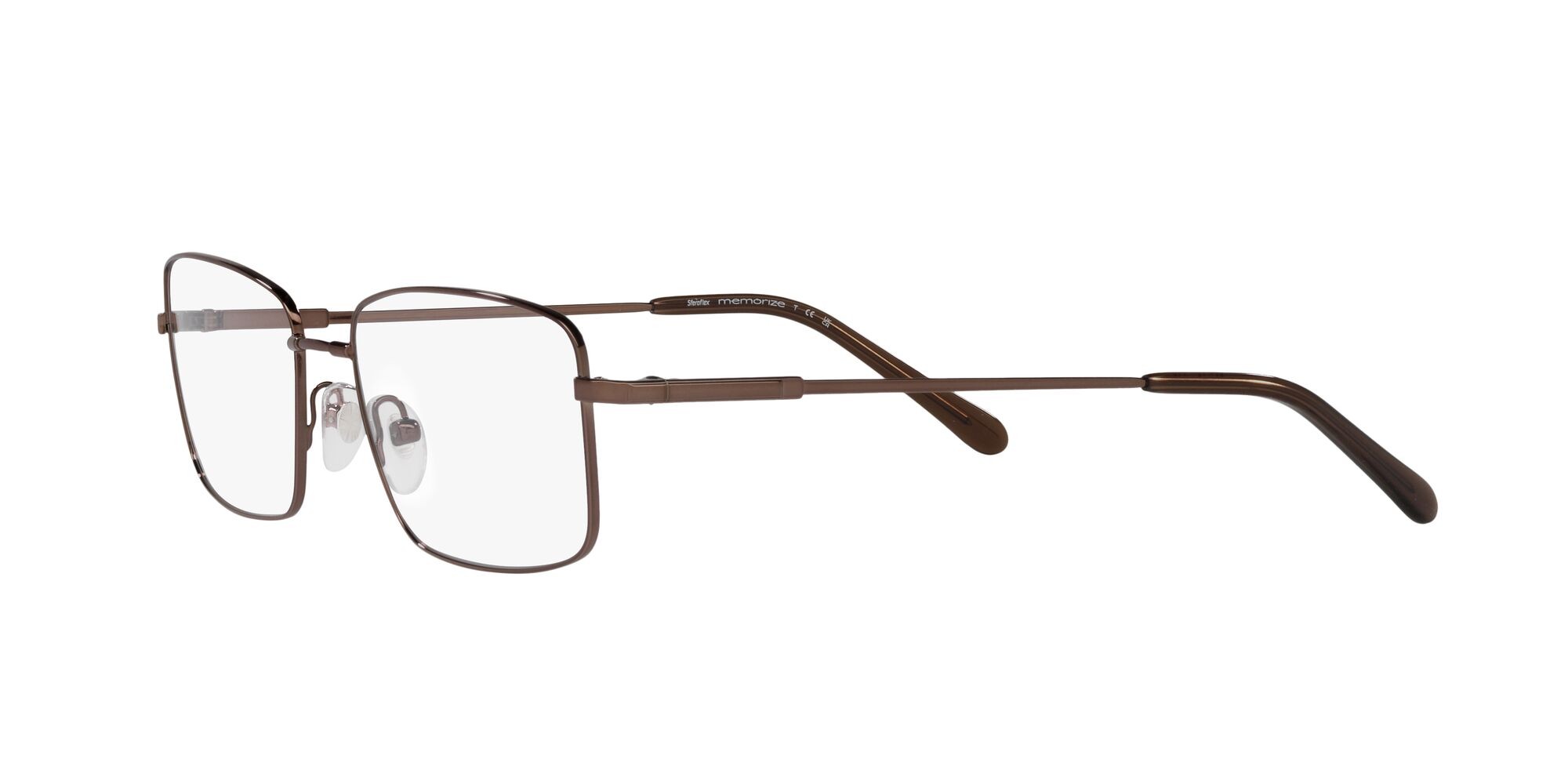 Eyeglasses Sferoflex SF 9005 (3044) color marrone shape rectangle lenses lente demo