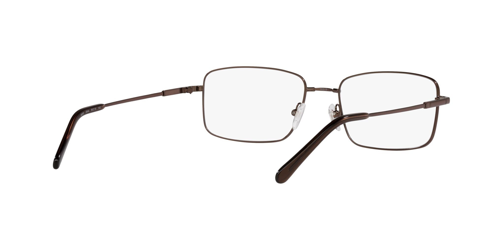Eyeglasses Sferoflex SF 9005 (3044) color marrone shape rectangle lenses lente demo