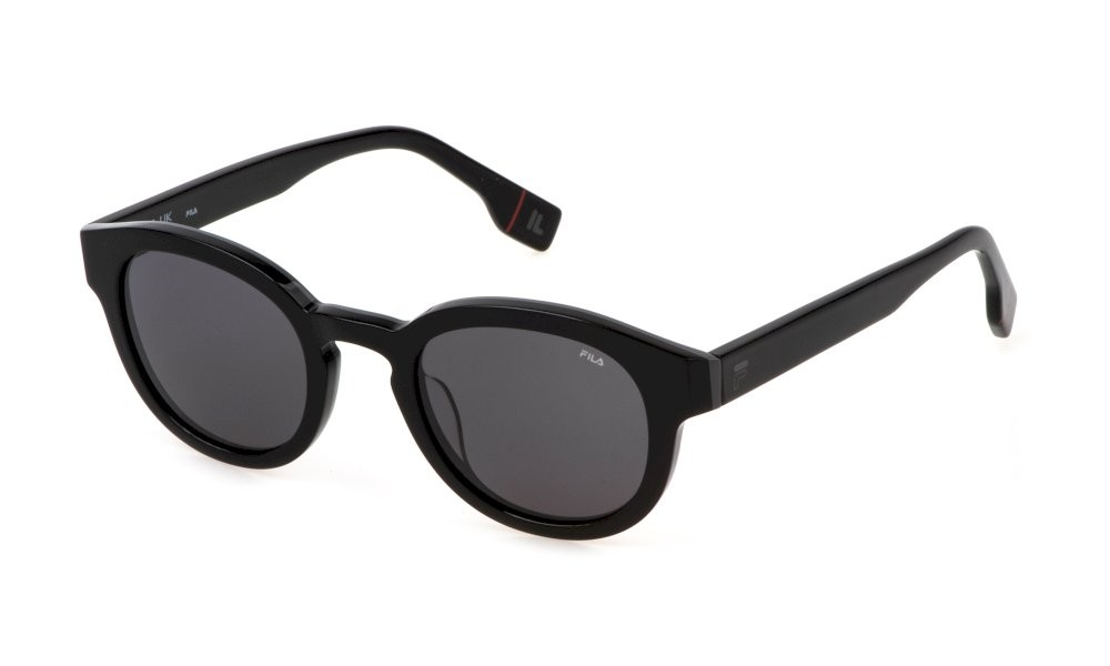 Sunglasses Fila SFI731 (01EP) color nero+grigio lenses smoke
