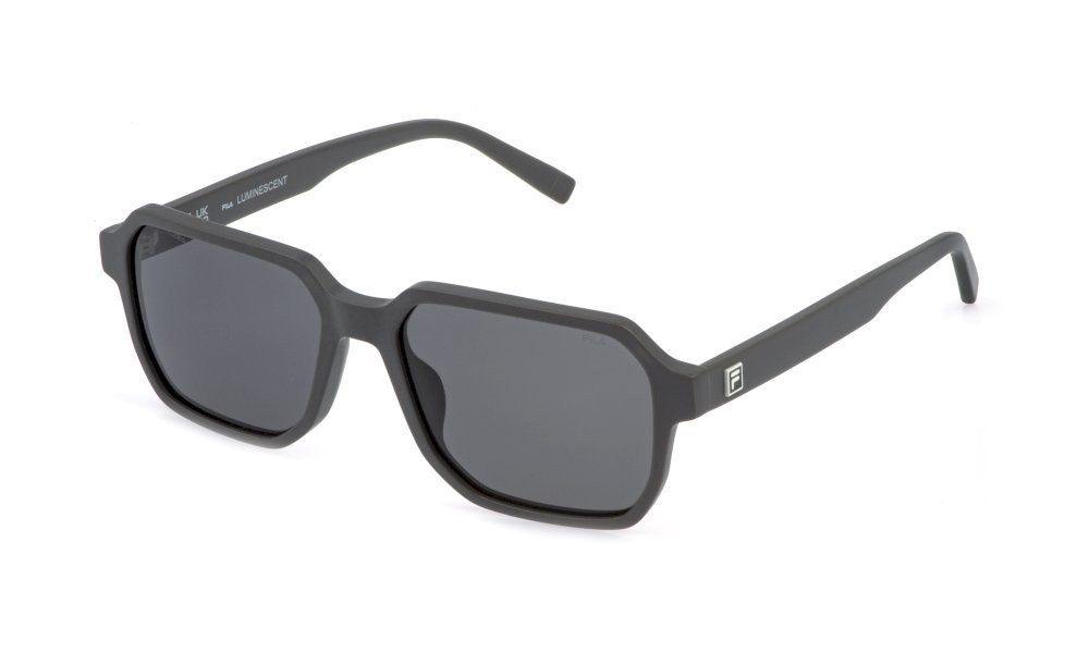 Occhiali da sole Fila SFID19 (9GWP) colore muschio lenti smoke