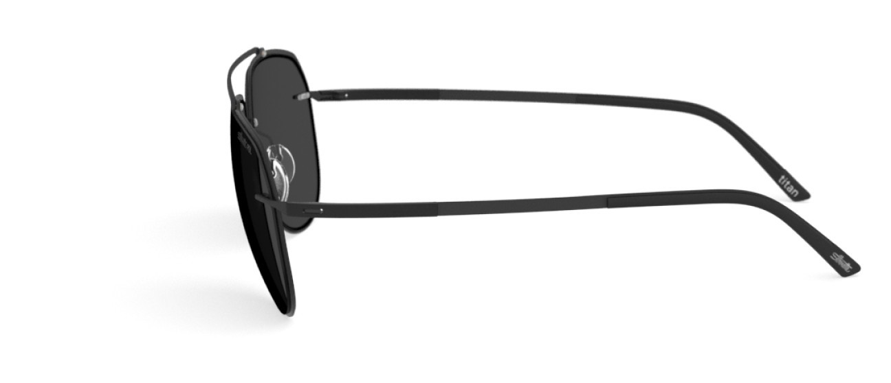 Sunglasses Silhouette Accent Shades 08719 9040 color slm pol grey shape aviator lenses 9040