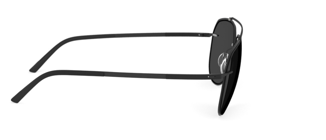 Sunglasses Silhouette Accent Shades 08719 9040 color slm pol grey shape aviator lenses 9040