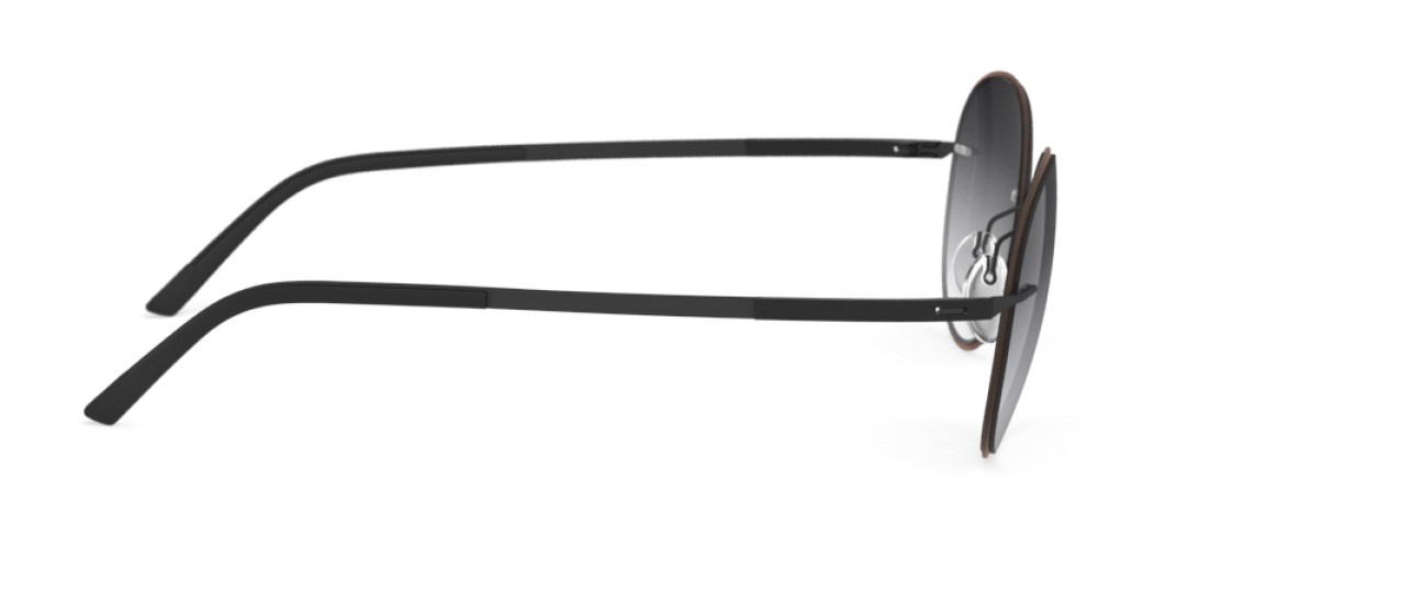 Sunglasses Silhouette Accent Shades 08720 6040 color classic grey gradient shape pantos lenses 6040