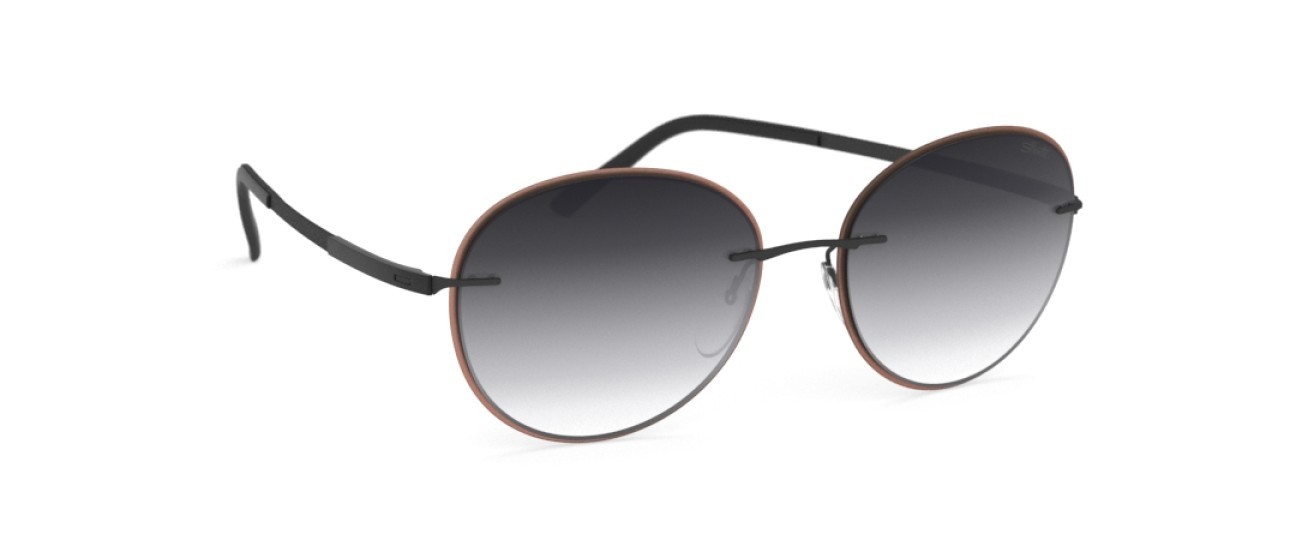 Sunglasses Silhouette Accent Shades 08720 6040 color classic grey gradient shape pantos lenses 6040