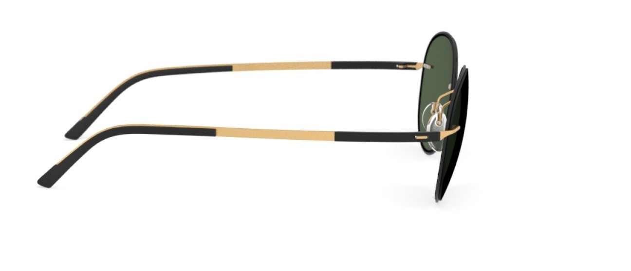 Occhiali da sole Silhouette Accent Shades 08720 9030 colore slm pol green forma pantos lenti 9030